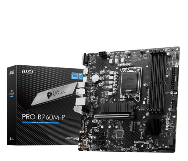 MSI PRO B760M-P DDR5 - 1222857 - zdjęcie